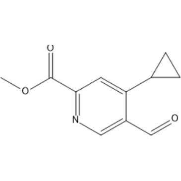 Methyl 4-cyclopropyl-5-formylpicolinate|CS-1567307