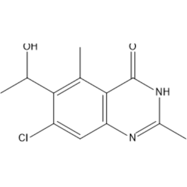 7-Chloro-6-(1-hydroxyethyl)-2,5-dimethylquinazolin-4(3H)-one|CS-1567313