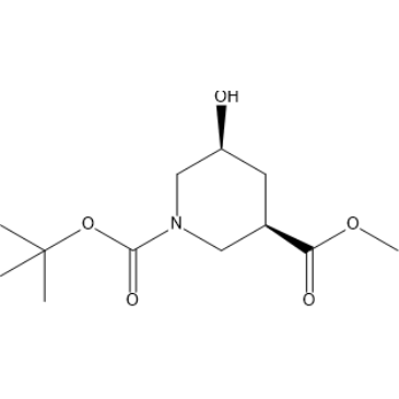 1-(1,1-Dimethylethyl) 3-methyl (3R,5S)-5-hydroxy-1,3-piperidinedicarboxylate|CS-1567363