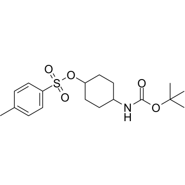 4-((tert-Butoxycarbonyl)amino)cyclohexyl 4-methylbenzenesulfonate|CS-1567506