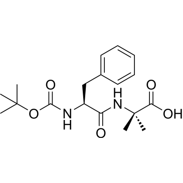 (S)-2-(2-((tert-Butoxycarbonyl)amino)-3-phenylpropanamido)-2-methylpropanoic acid|CS-1567507
