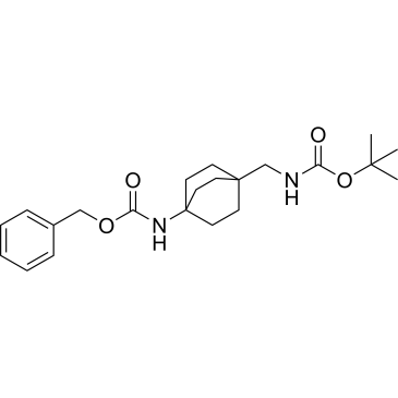 Benzyl (4-(((tert-butoxycarbonyl)amino)methyl)bicyclo[2.2.2]octan-1-yl)carbamate|CS-1567530
