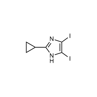 2-Cyclopropyl-4,5-diiodo-1H-imidazole|CS-1567545