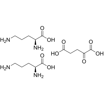 (S)-2,5-Diaminopentanoic acid compound with 2-oxopentanedioic acid 2:1|CS-1567550