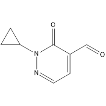 2-Cyclopropyl-3-oxo-2,3-dihydropyridazine-4-carbaldehyde|CS-1567604