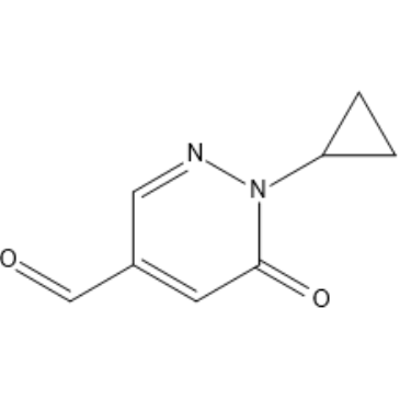 1-Cyclopropyl-6-oxo-1,6-dihydropyridazine-4-carbaldehyde|CS-1567606