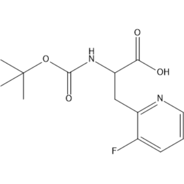 2-((tert-Butoxycarbonyl)amino)-3-(3-fluoropyridin-2-yl)propanoic acid|CS-1567617