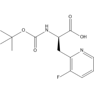 (R)-2-((tert-Butoxycarbonyl)amino)-3-(3-fluoropyridin-2-yl)propanoic acid|CS-1567618