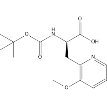 (R)-2-((tert-Butoxycarbonyl)amino)-3-(3-methoxypyridin-2-yl)propanoic acid|CS-1567624