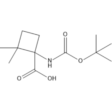 1-((tert-Butoxycarbonyl)amino)-2,2-dimethylcyclobutane-1-carboxylic acid|CS-1567633