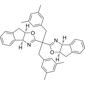 (3aS,3a'S,8aR,8a'R)-2,2'-(1,3-Bis(3,5-dimethylphenyl)propane-2,2-diyl)bis(3a,8a-dihydro-8H-indeno[1,2-d]oxazole)|CS-1567637