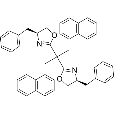 (4S,4'S)-2,2'-(1,3-Di(naphthalen-1-yl)propane-2,2-diyl)bis(4-benzyl-4,5-dihydrooxazole)|CS-1567644