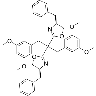 (4S,4'S)-2,2'-(1,3-Bis(3,5-dimethoxyphenyl)propane-2,2-diyl)bis(4-benzyl-4,5-dihydrooxazole)|CS-1567645