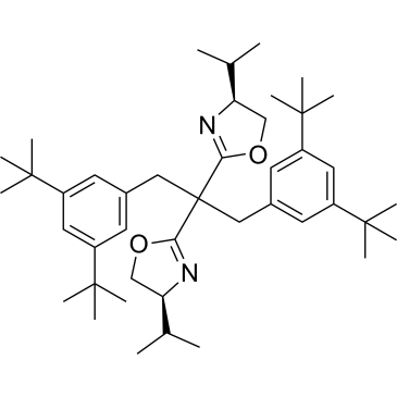 (4S,4'S)-2,2'-(1,3-Bis(3,5-di-tert-butylphenyl)propane-2,2-diyl)bis(4-isopropyl-4,5-dihydrooxazole)|CS-1567669