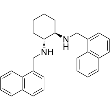 rel-(1R,2R)-N1,N2-Bis(naphthalen-1-ylmethyl)cyclohexane-1,2-diamine|CS-1567674