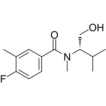 4-Fluoro-N-[(1S)-1-(hydroxymethyl)-2-methylpropyl]-N,3-dimethylbenzamide|CS-1567676