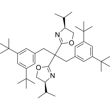 (4S,4′S)-2,2′-[2-[3,5-Bis(1,1-Dimethylethyl)phenyl]-1-[[3,5-bis(1,1-dimethylethyl)phenyl]methyl]ethylidene]bis[4,5-dihydro-4-(1-methylethyl)oxazole]|CS-1567677
