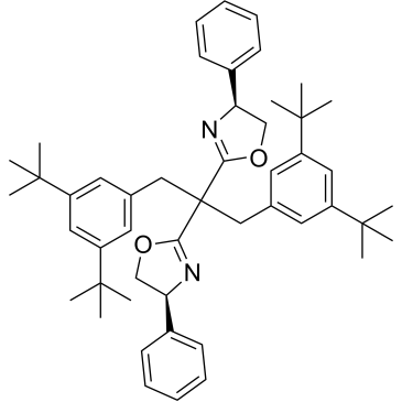 (4S,4'S)-2,2'-(1,3-Bis(3,5-di-tert-butylphenyl)propane-2,2-diyl)bis(4-phenyl-4,5-dihydrooxazole)|CS-1567684