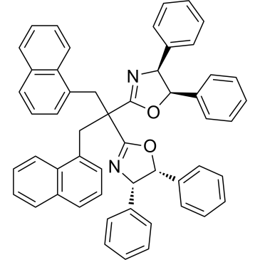 (4S,4'S,5R,5'R)-2,2'-(1,3-Di(naphthalen-1-yl)propane-2,2-diyl)bis(4,5-diphenyl-4,5-dihydrooxazole)|CS-1567687