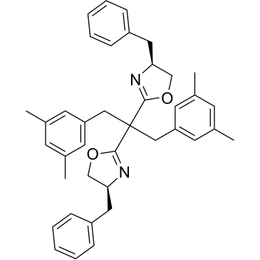 (4S,4'S)-2,2'-(1,3-Bis(3,5-dimethylphenyl)propane-2,2-diyl)bis(4-benzyl-4,5-dihydrooxazole)|CS-1567692