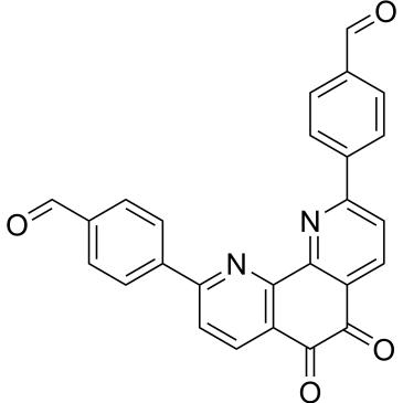 4,4'-(5,6-Dioxo-5,6-dihydro-1,10-phenanthroline-2,9-diyl)dibenzaldehyde|CS-1578707
