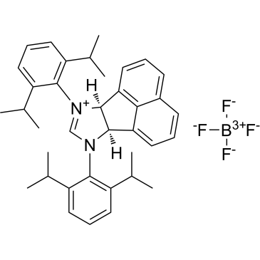 (6bR,9aS)-7,9-Bis(2,6-diisopropylphenyl)-6b,9a-dihydro-7H-acenaphtho[1,2-d]imidazol-9-ium tetrafluoroborate|CS-1580006