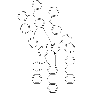 7,9-Bis(2,4,6-tribenzhydrylphenyl)-7H-acenaphtho[1,2-d]imidazol-9-ium chloride|CS-1580010