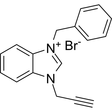 3-Benzyl-1-(prop-2-yn-1-yl)-1H-benzo[d]imidazol-3-ium bromide|CS-1580062