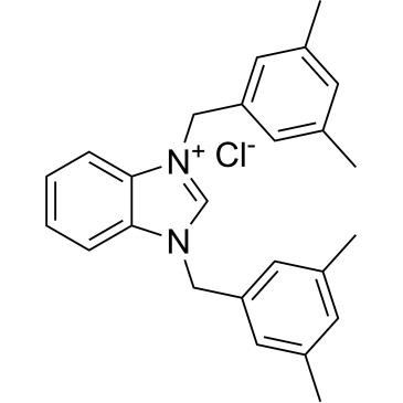 1,3-Bis(3,5-dimethylbenzyl)-1H-benzo[d]imidazol-3-ium chloride|CS-1580071