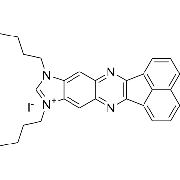 9,11-Dibutyl-9H-acenaphtho[1,2-b]imidazo[4,5-g]quinoxalin-11-ium iodide|CS-1580078