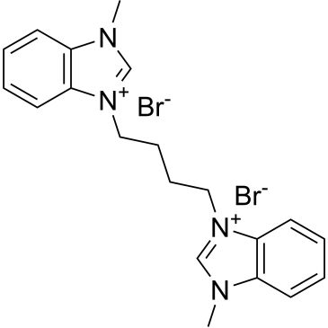 3,3'-(Butane-1,4-diyl)bis(1-methyl-1H-benzo[d]imidazol-3-ium) bromide|CS-1580085
