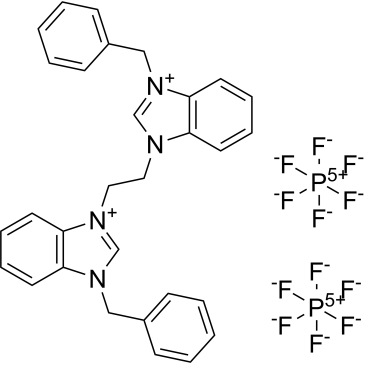 1-Benzyl-3-(2-(3-benzyl-1H-benzo[d]imidazol-3-ium-1-yl)ethyl)-1H-benzo[d]imidazol-3-ium (hexafluorophosphate(V))|CS-1580089