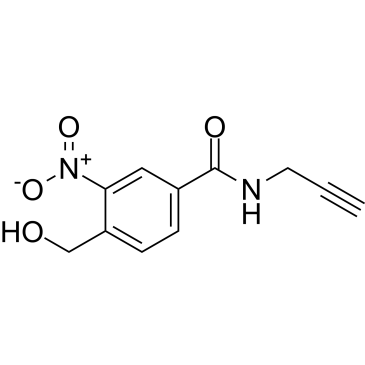 4-(Hydroxymethyl)-3-nitro-N-(prop-2-yn-1-yl)benzamide|CS-1580105
