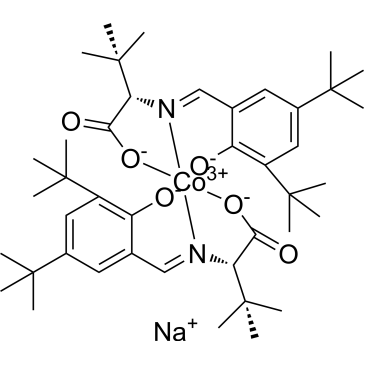 Cobaltate(1-), bis[N-[[3,5-bis(1,1-dimethylethyl)-2-(hydroxy-κO)phenyl]methylene]-3-methyl-L-valinato(2-)-κN,κO]-, sodium (1:1), (OC-6-22′-A)-|CS-1596029