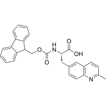 (S)-2-((((9H-Fluoren-9-yl)methoxy)carbonyl)amino)-3-(2-methylquinolin-6-yl)propanoic acid|CS-1609638