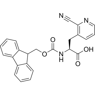 (S)-2-((((9H-Fluoren-9-yl)methoxy)carbonyl)amino)-3-(2-cyanopyridin-3-yl)propanoic acid|CS-1609640