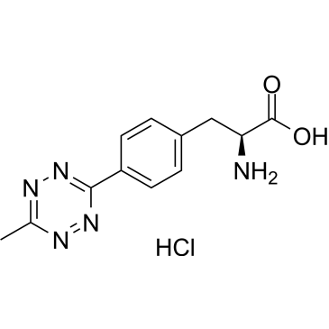 (S)-2-Amino-3-(4-(6-methyl-1,2,4,5-tetrazin-3-yl)phenyl)propanoic acid hydrochloride|CS-1609645