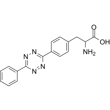 2-Amino-3-(4-(6-phenyl-1,2,4,5-tetrazin-3-yl)phenyl)propanoic acid|CS-1609648