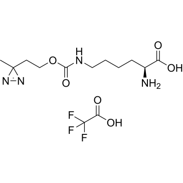 N6-((2-(3-Methyl-3H-diazirin-3-yl)ethoxy)carbonyl)-L-lysine TFA|CS-1609652