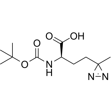 (R)-2-((tert-Butoxycarbonyl)amino)-4-(3-methyl-3H-diazirin-3-yl)butanoic acid|CS-1609653