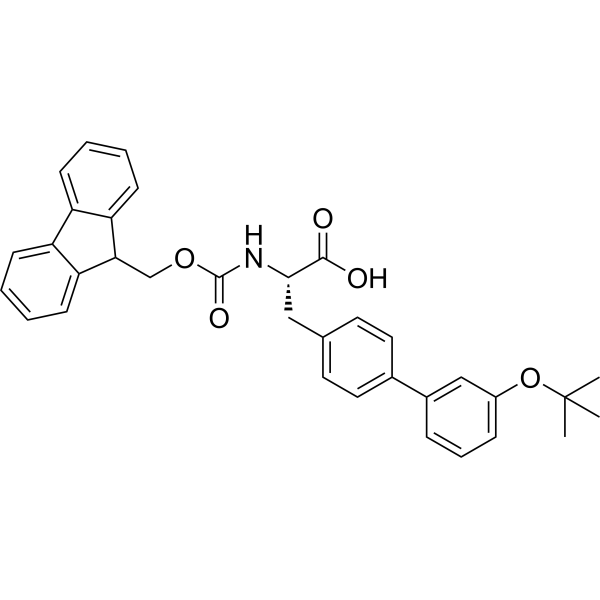 (S)-2-((((9H-Fluoren-9-yl)methoxy)carbonyl)amino)-3-(3'-(tert-butoxy)-[1,1'-biphenyl]-4-yl)propanoic acid|CS-1611734