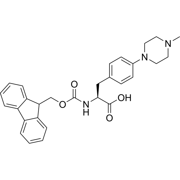 (S)-2-((((9H-Fluoren-9-yl)methoxy)carbonyl)amino)-3-(4-(4-methylpiperazin-1-yl)phenyl)propanoic acid|CS-1611737