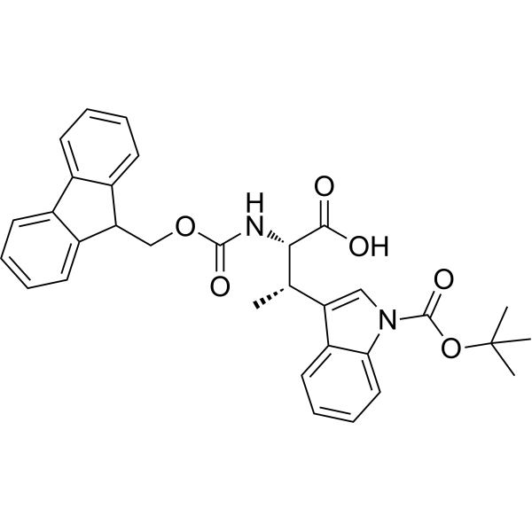 (2S,3S)-2-((((9H-Fluoren-9-yl)methoxy)carbonyl)amino)-3-(1-(tert-butoxycarbonyl)-1H-indol-3-yl)butanoic acid|CS-1611778