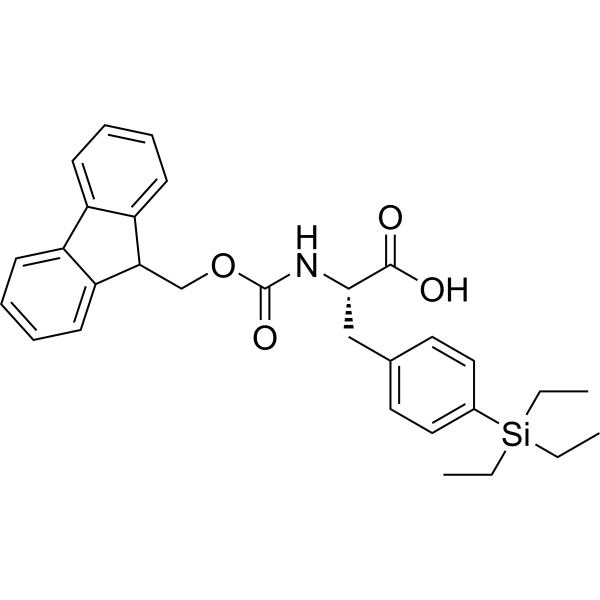 (S)-2-((((9H-Fluoren-9-yl)methoxy)carbonyl)amino)-3-(4-(triethylsilyl)phenyl)propanoic acid|CS-1611781