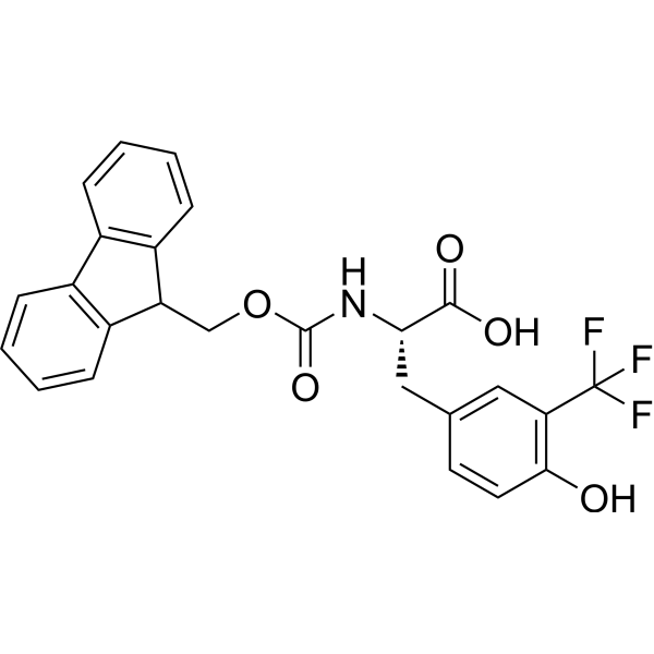 (S)-2-((((9H-Fluoren-9-yl)methoxy)carbonyl)amino)-3-(4-hydroxy-3-(trifluoromethyl)phenyl)propanoic acid|CS-1611803