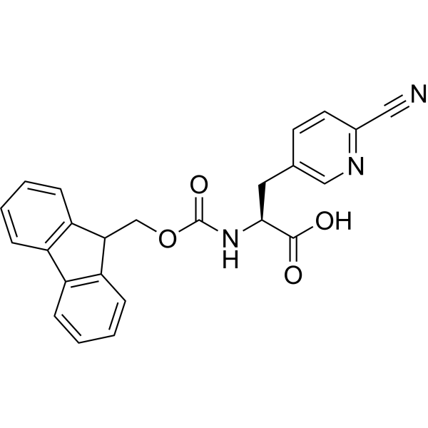 (S)-2-((((9H-Fluoren-9-yl)methoxy)carbonyl)amino)-3-(6-cyanopyridin-3-yl)propanoic acid|CS-1611835