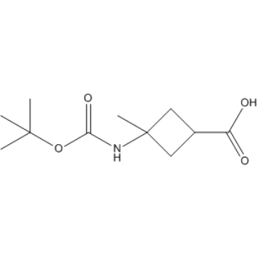 3-((tert-Butoxycarbonyl)amino)-3-methylcyclobutane-1-carboxylic acid|CS-1612290