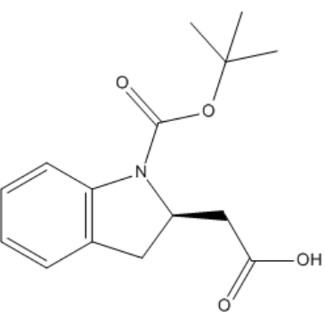 (R)-2-(1-(tert-Butoxycarbonyl)indolin-2-yl)acetic acid|CS-1612299