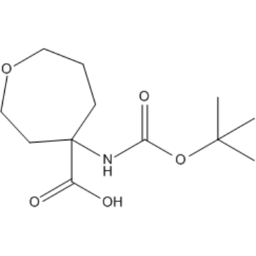 4-((tert-Butoxycarbonyl)amino)oxepane-4-carboxylic acid|CS-1612300