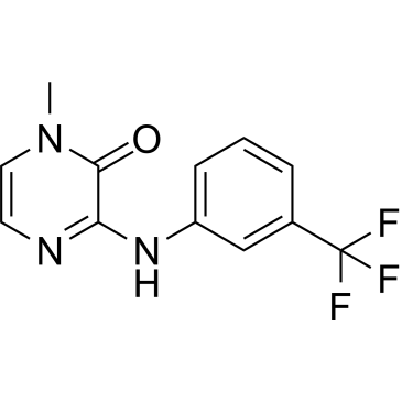 1-Methyl-3-((3-(trifluoromethyl)phenyl)amino)pyrazin-2(1H)-one|CS-1612390